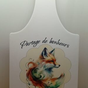 Dessous de plat carré "Partage de bonheurs"