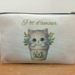 Petite pochette "Pot d'amour"