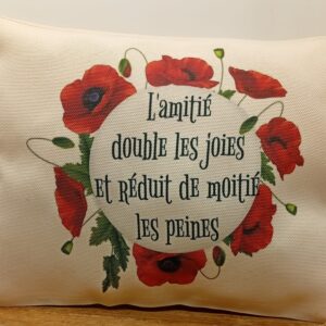 Grande pochette "L'amitié"