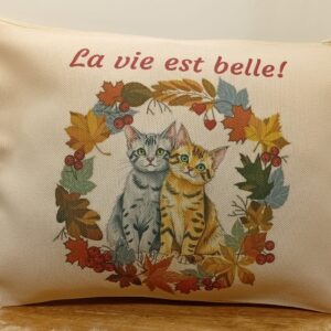 Grande pochette "La vie est belle"