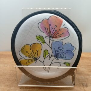 Porte-monnaie "Fleurs délicates"