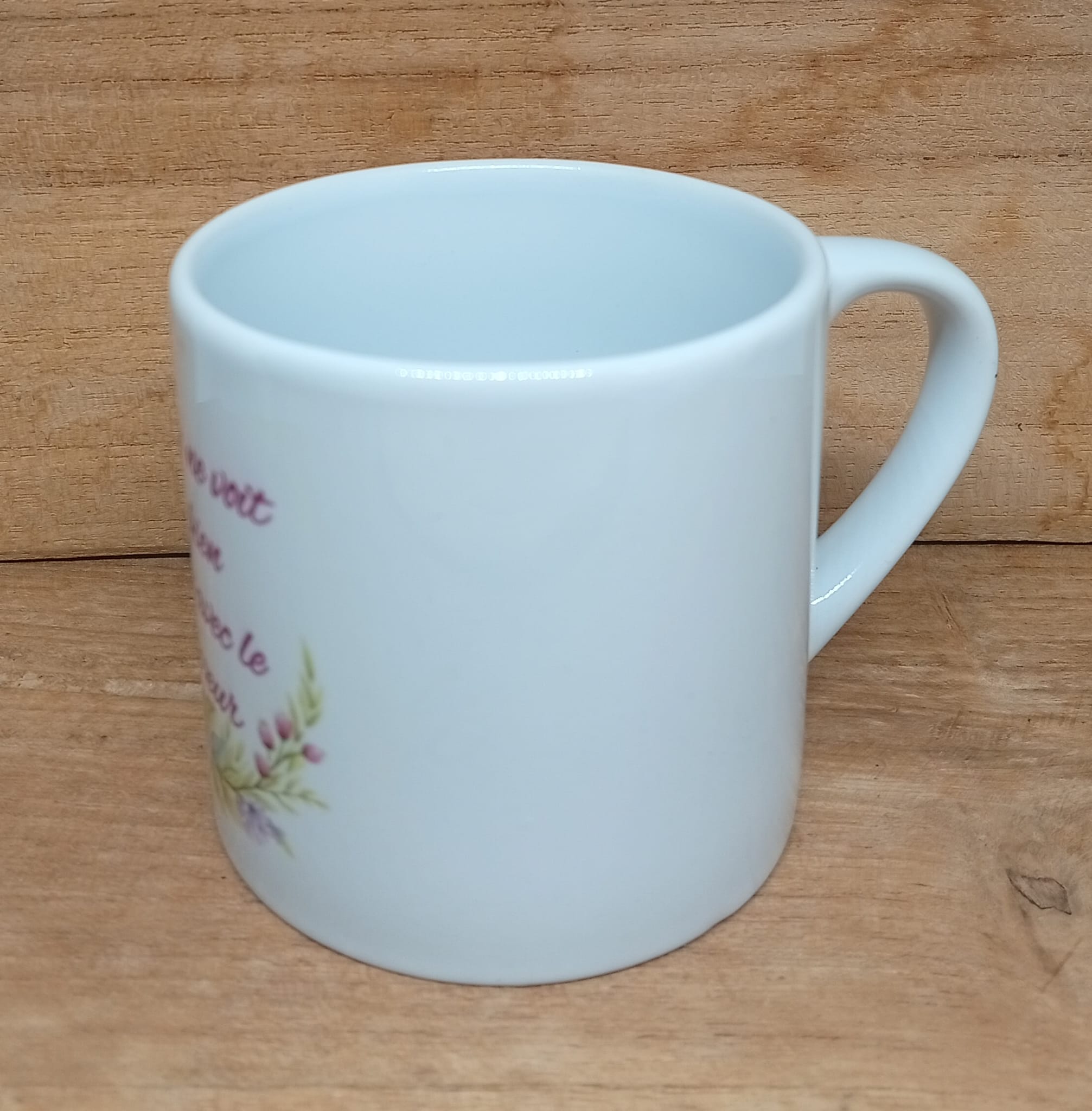 Tasse "Avec le coeur" – Image 2