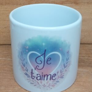 Tasse "Je t'aime"