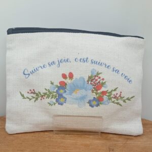 Petite pochette "Suivre sa joie"
