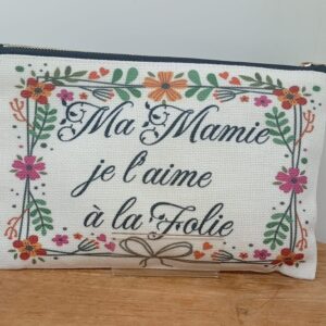 Petite pochette "Ma mamie"