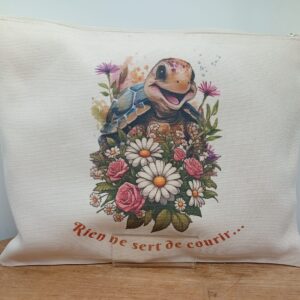 Grande pochette "Tortue"