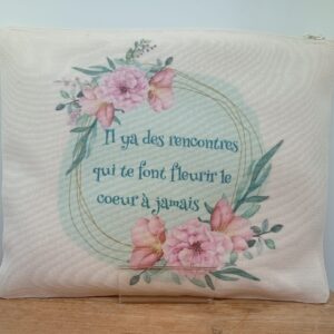Grande pochette "Fleurir"