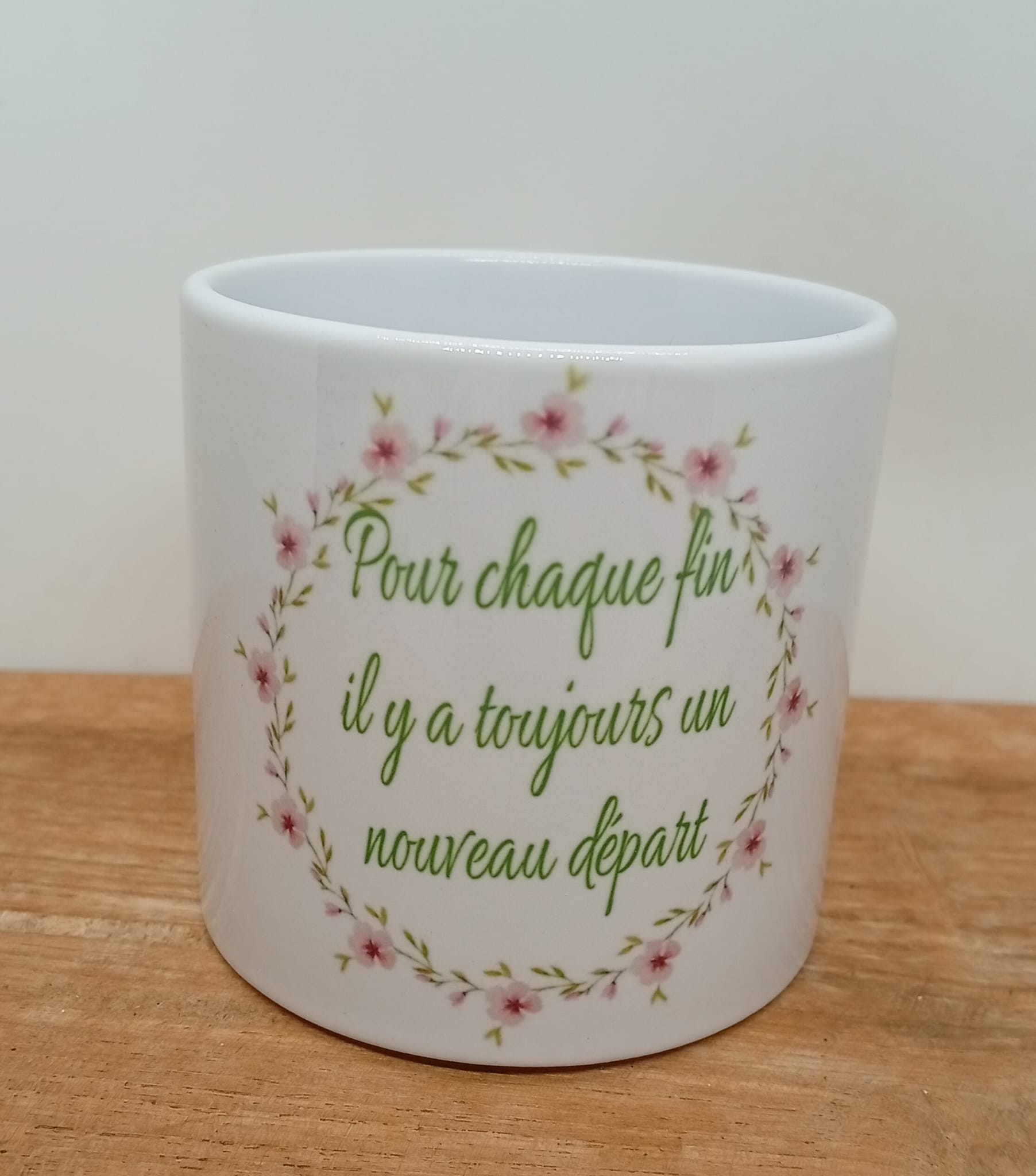 Tasse "Nouveau départ"