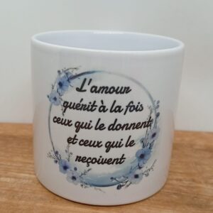 Tasse "L'amour guérit"