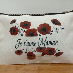 Petite pochette "Je t'aime maman"