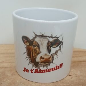 Tasse "Je t'aimeuh"
