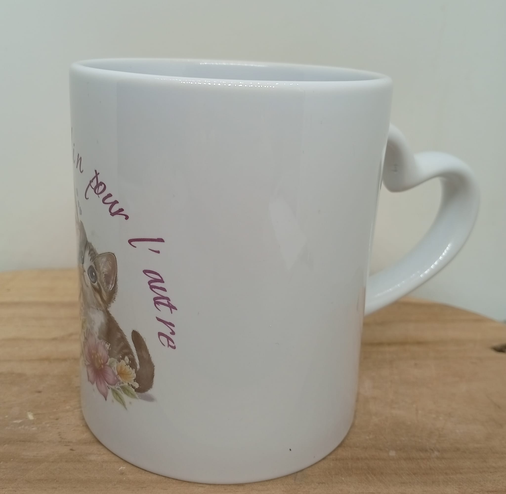 Mug "Félin pour l'autre" – Image 2