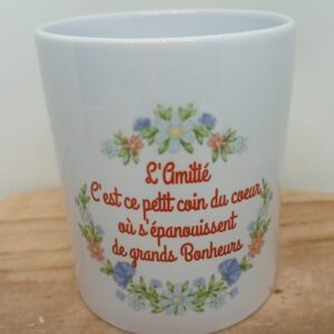 Mug "L'amitié"