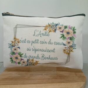 Petite pochette "L'amitié"