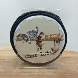 Porte-monnaie "Chat'lut"
